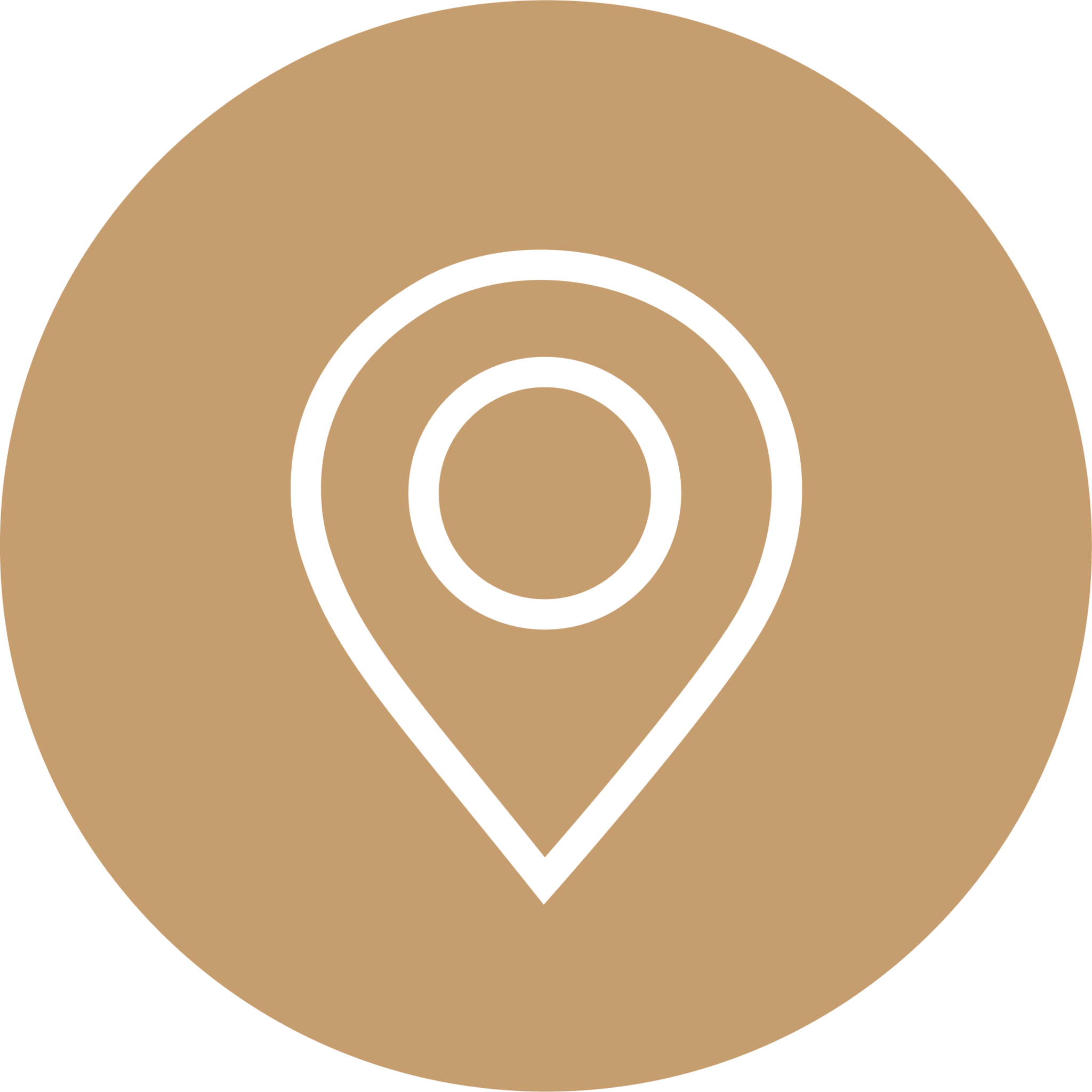 Location pin point icon.