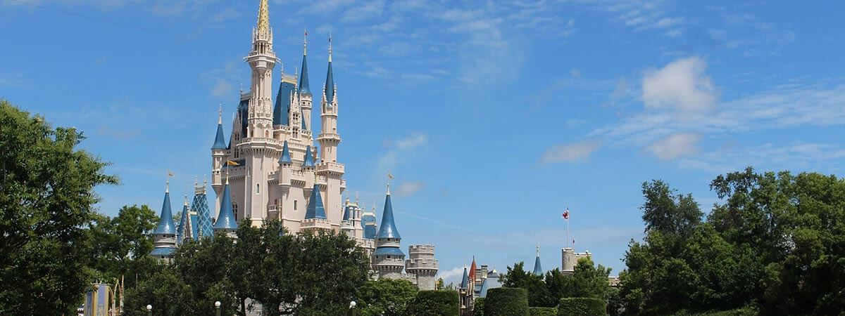 Visiting walt disney world on a family trip to florida.